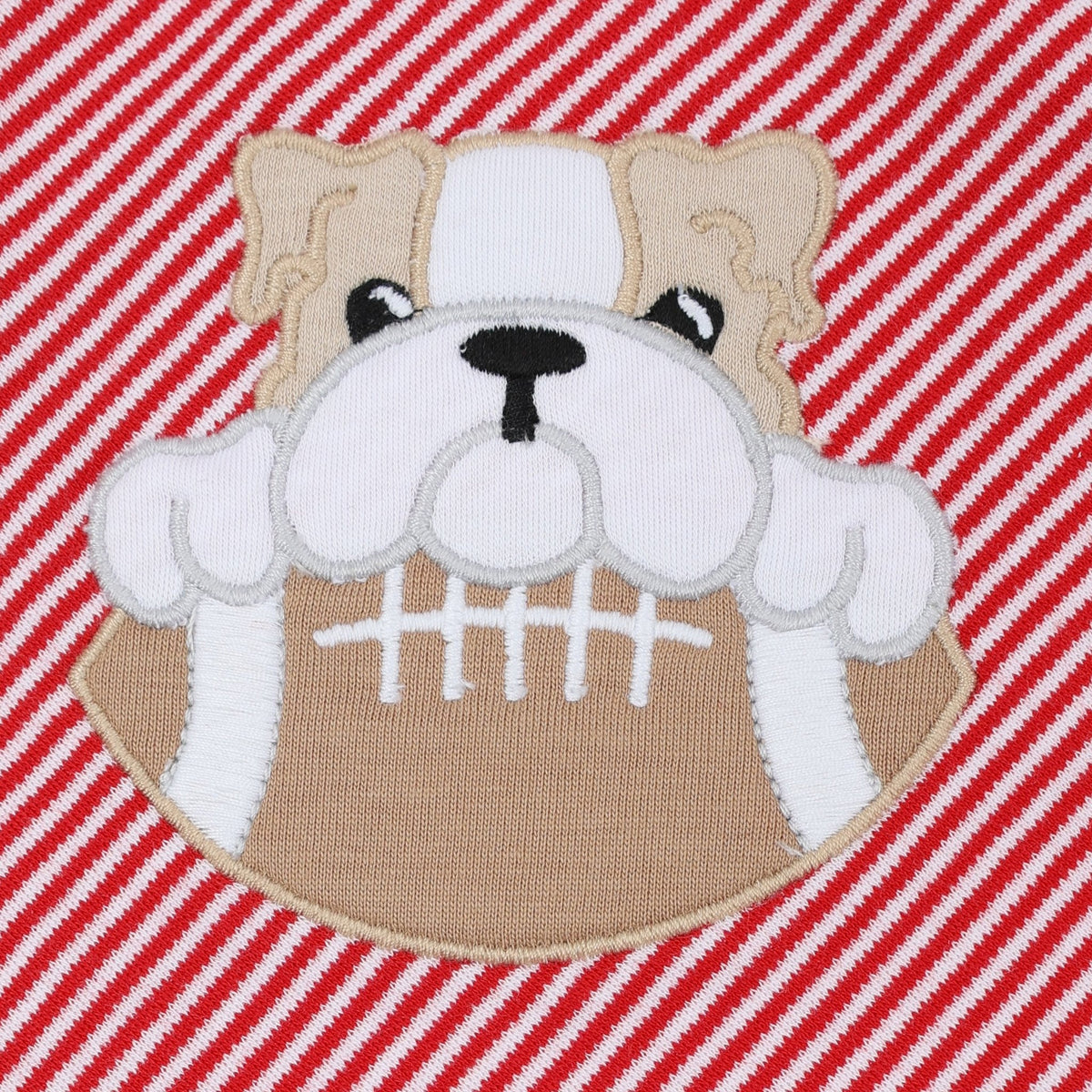 Magnolia Baby_Bulldog Pride Applique Footie_2