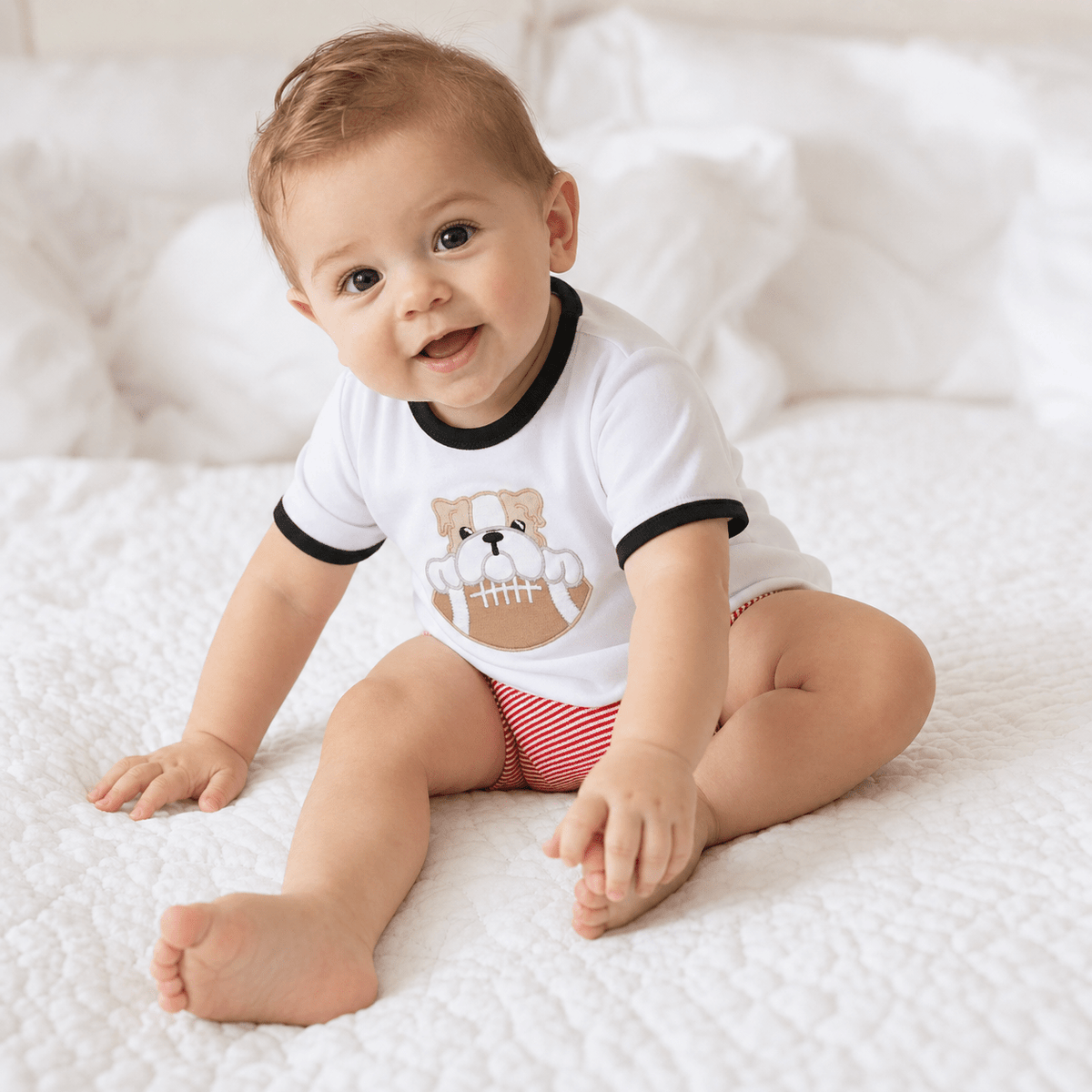 Magnolia Baby_Bulldog Pride Boy Diaper Cover Set_1