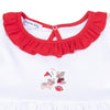 Bulldog Pride Embroidered Flutters Dress - Magnolia BabyDress