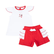  Bulldog Pride Embroidered Ruffle Flutters Short Set - Magnolia BabyShort Set