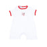 Bulldog Pride Embroidered Short Playsuit - Magnolia BabyShort Playsuit