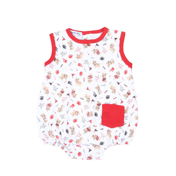 Bulldog Pride Print Boy Bubble - Magnolia BabyBubble