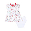 Bulldog Pride Print Dress - Magnolia BabyDress
