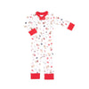 Bulldog Pride Zip Pajamas - Magnolia BabyZipper Pajamas