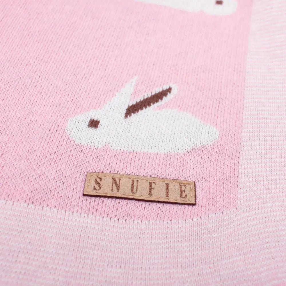 Bunny Baby Blanket - Pink - Magnolia BabyBlanket