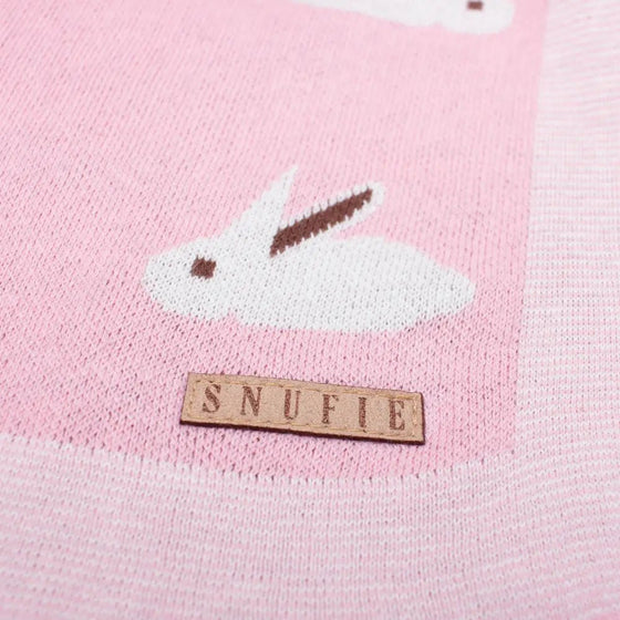 Bunny Baby Blanket - Pink - Magnolia BabyBlanket