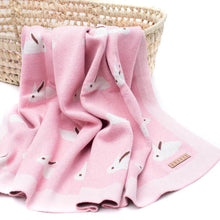  Bunny Baby Blanket - Pink - Magnolia BabyBlanket