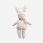 Bunny Doll with Taupe Velveteen Ribbon - 14" - Magnolia BabySoft Toy