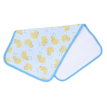  Bunny Ears Blue Print Burp Cloth - Magnolia BabyBurp Cloth