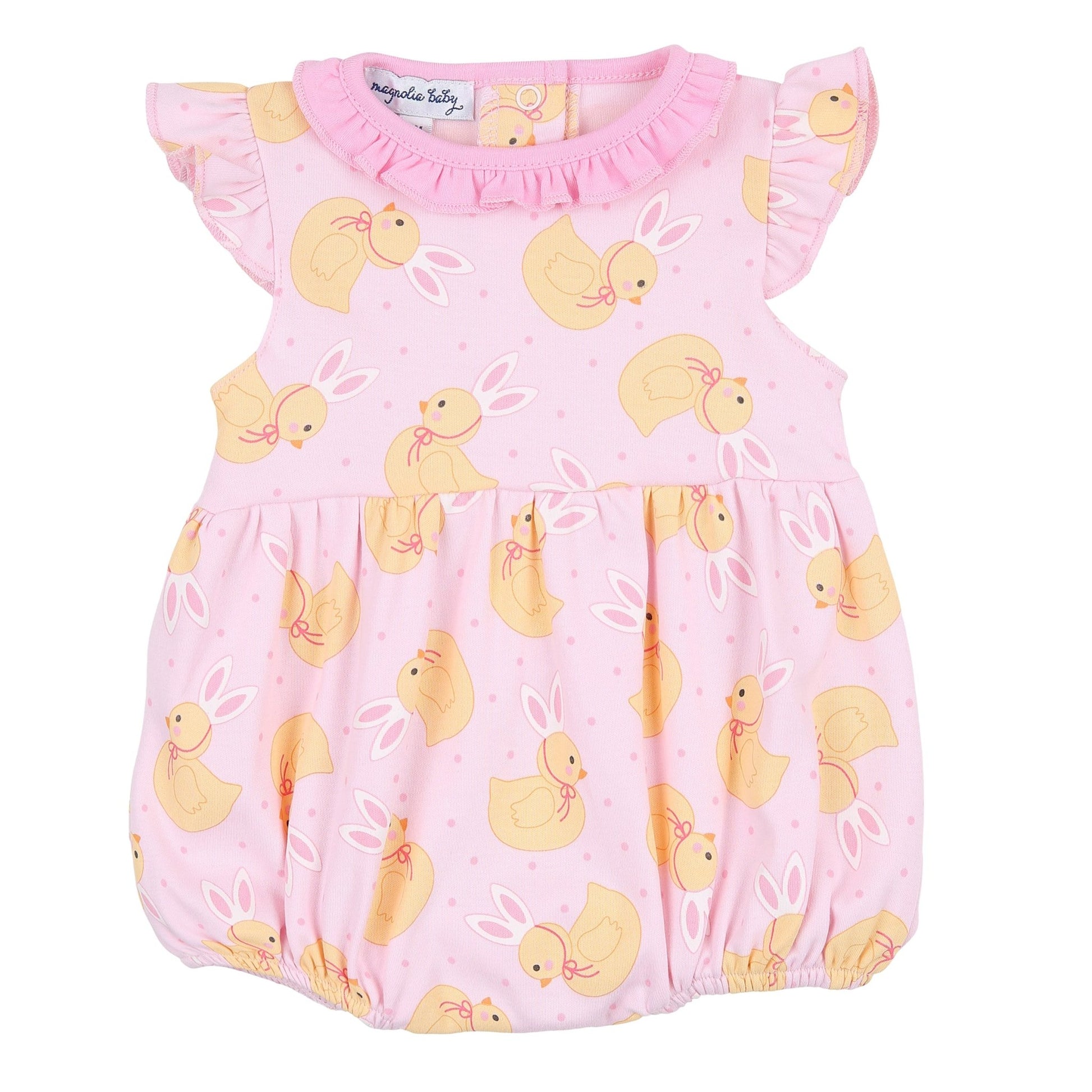 Bunny Ears Flutters Bubble - Pink - Magnolia BabyBubble