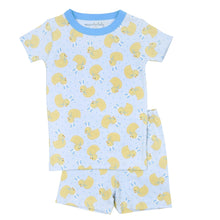  Bunny Ears Infant/Toddler Blue Short Pajamas - Magnolia BabyShort Pajamas