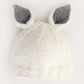 Bunny Ears Knit Hat - White - Magnolia BabyWinter Hat