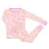 Bunny Ears Long Pajamas - Pink - Magnolia BabyLong Pajamas