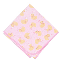  Bunny Ears Pink Print Receiving Blanket - Magnolia BabyReceiving Blanket