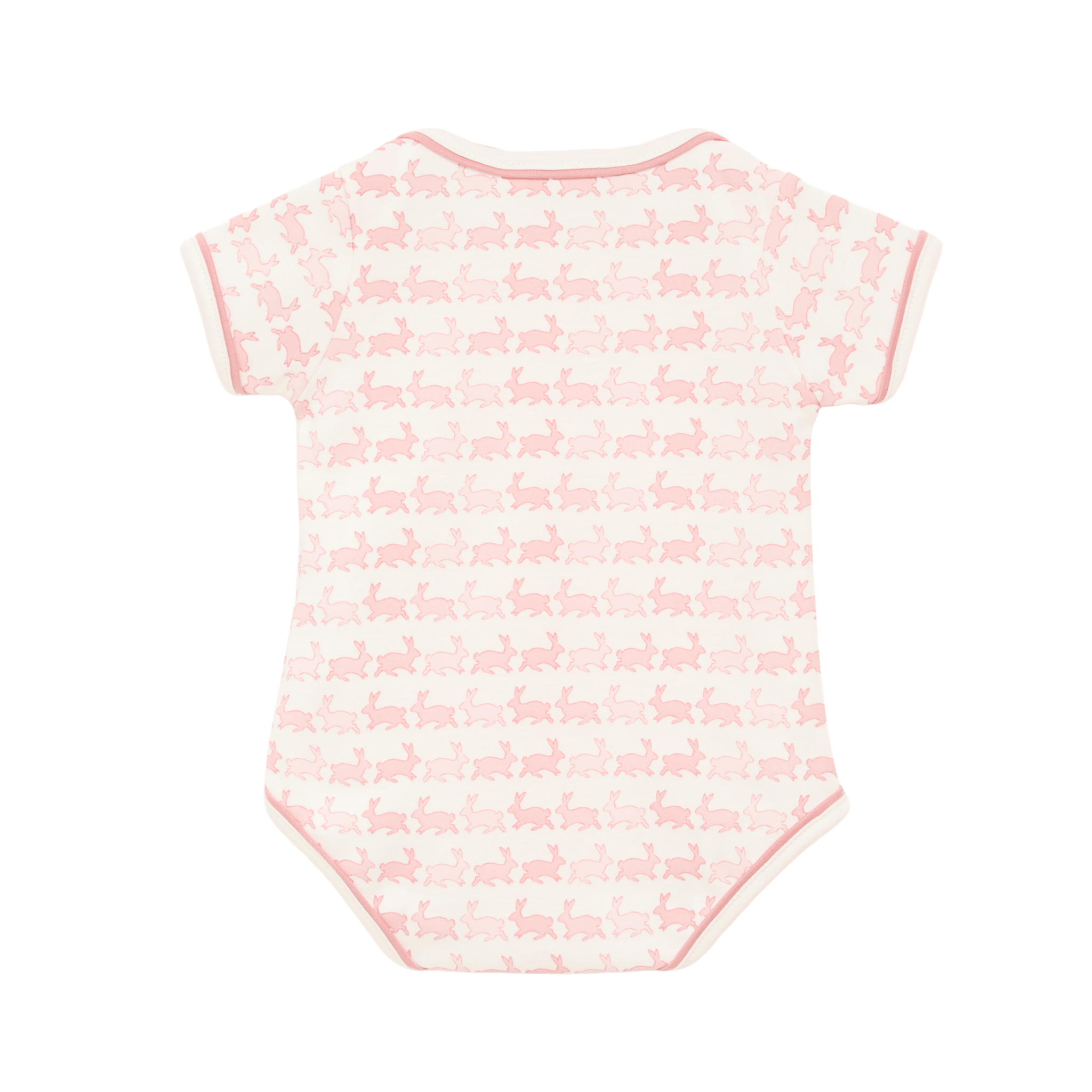 Bunny Hop Bodysuit - Dusty Rose - Magnolia BabyBodysuit