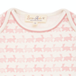 Bunny Hop Bodysuit - Dusty Rose - Magnolia BabyBodysuit