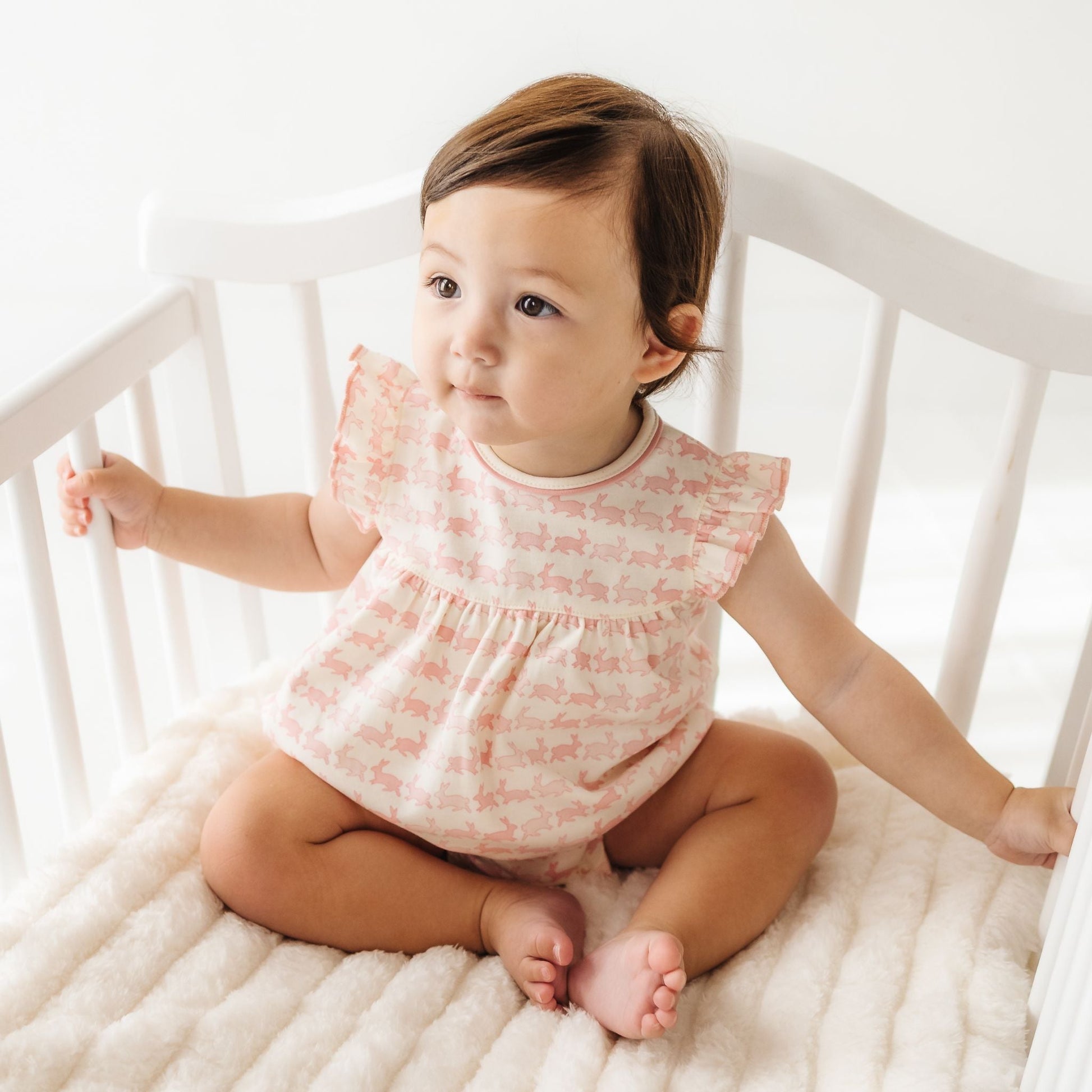 Bunny Hop Bubble - Dusty Rose - Magnolia BabyBubble