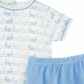 Bunny Hop Diaper Cover Set - Sky - Luna and Arlo Diaper Cover