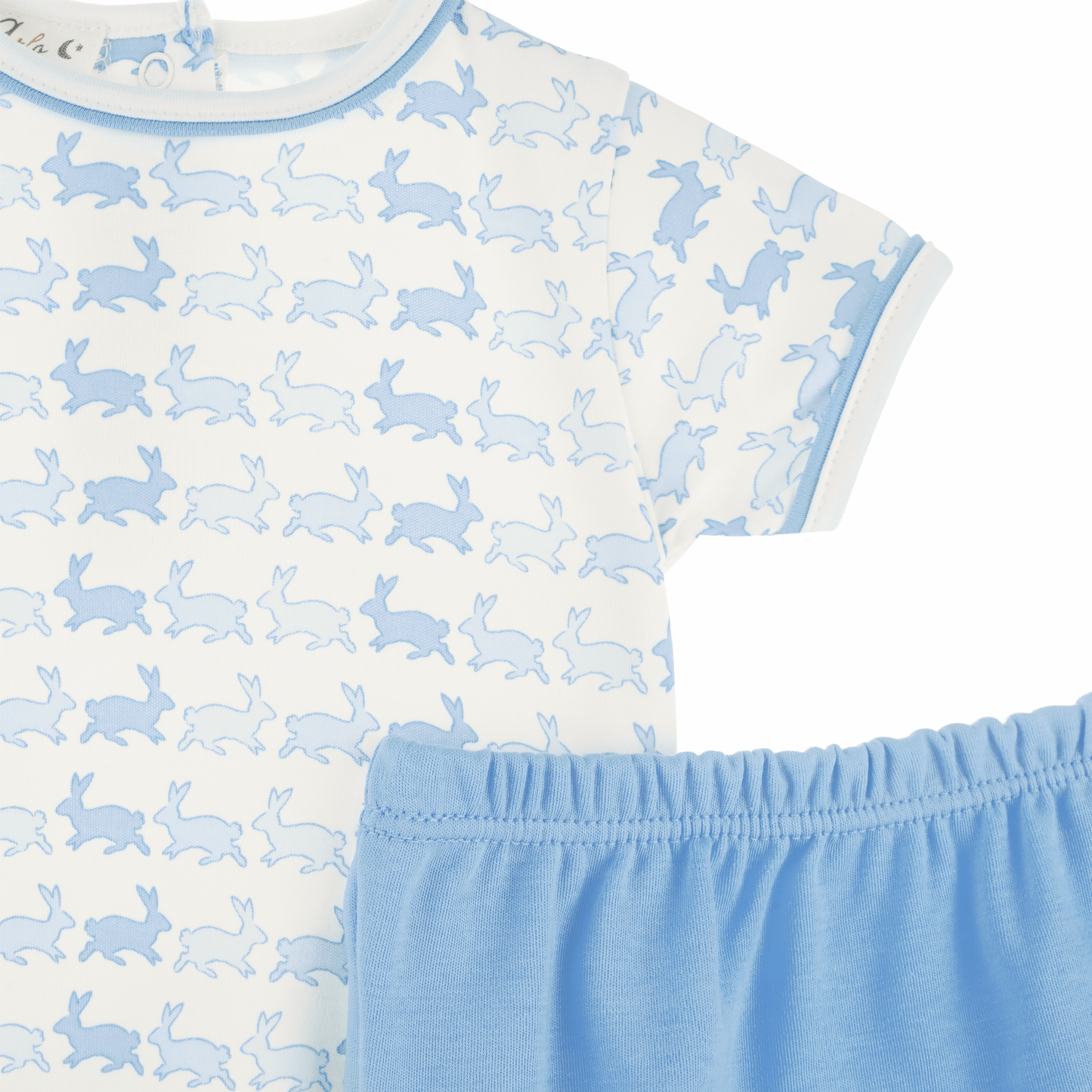Bunny Hop Diaper Cover Set - Sky - Luna and Arlo Diaper Cover