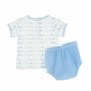Bunny Hop Diaper Cover Set - Sky - Luna and Arlo Diaper Cover