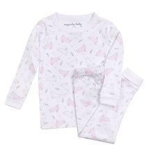  Bunny Hop Long Pajamas - Pink - Magnolia BabyLong Pajamas