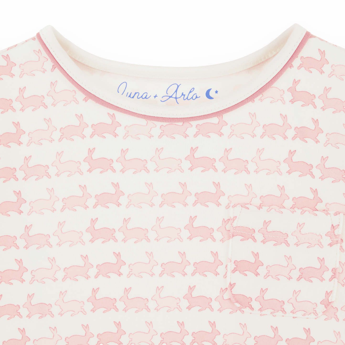 Bunny Hop Nightdress - Dusty Rose - Magnolia BabyNightdress