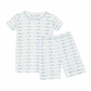Bunny Hop Short Pajamas - Sky - Luna and Arlo Short Pajamas