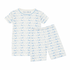 Bunny Hop Short Pajamas - Sky - Luna and Arlo Short Pajamas