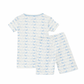 Bunny Hop Short Pajamas - Sky - Luna and Arlo Short Pajamas