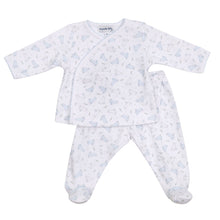  Bunny Hop X - Tee Footed Pant Set - Light Blue - Magnolia BabyPant Set