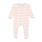 Bunny Hop Zip Footie - Dusty Rose - Magnolia BabyFootie