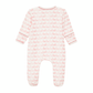 Bunny Hop Zip Footie - Dusty Rose - Magnolia BabyFootie