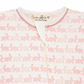 Bunny Hop Zip Footie - Dusty Rose - Magnolia BabyFootie