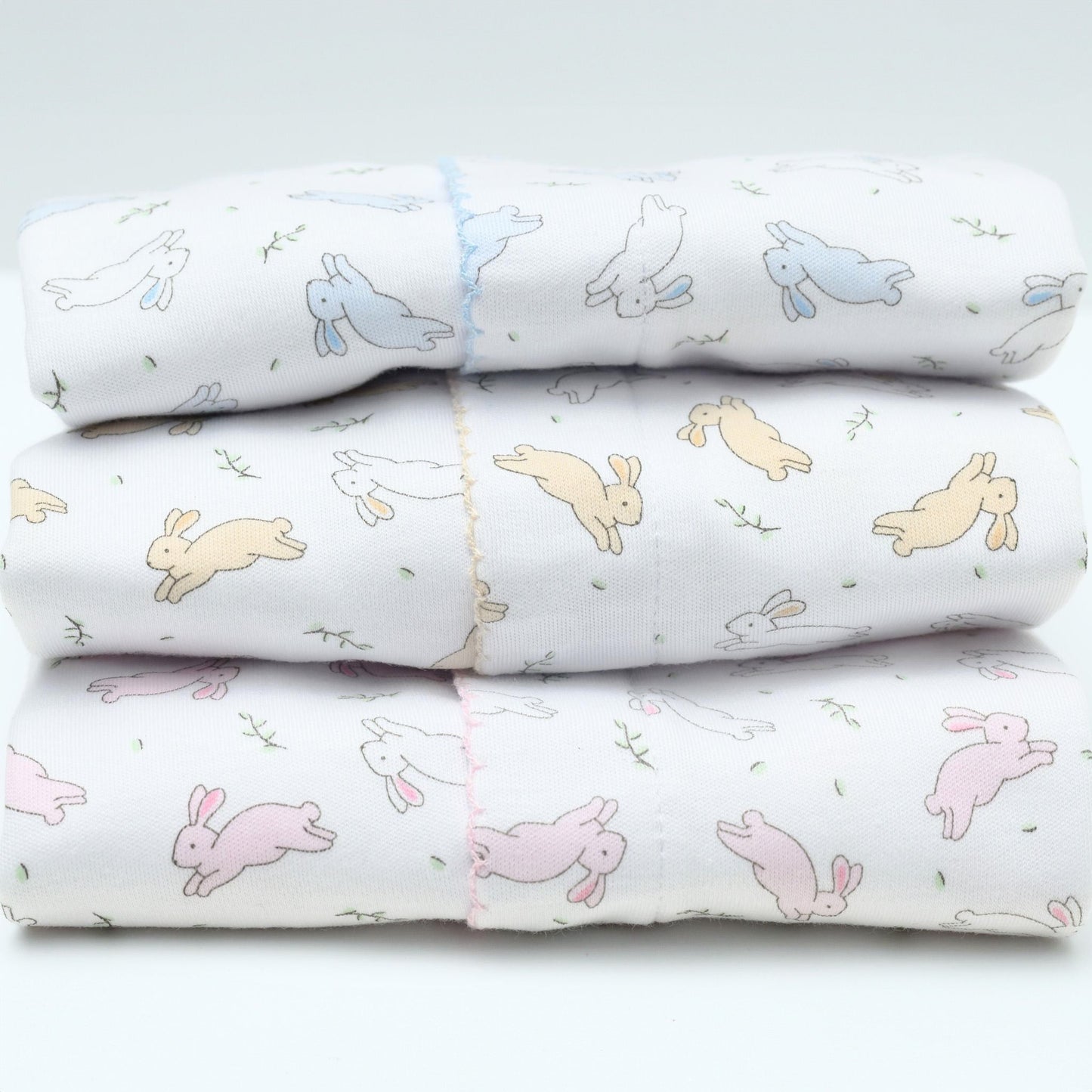 Bunny Hop Zip Footie - Ivory - Magnolia BabyFootie
