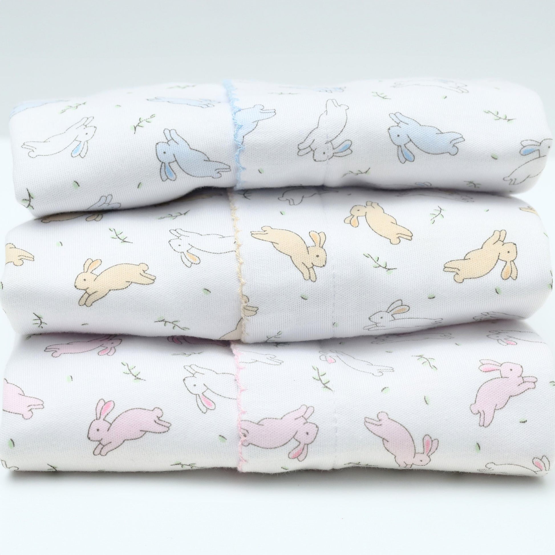 Bunny Hop Zip Footie - Ivory - Magnolia BabyFootie