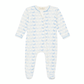 Bunny Hop Zip Footie - Sky - Luna and Arlo Footie