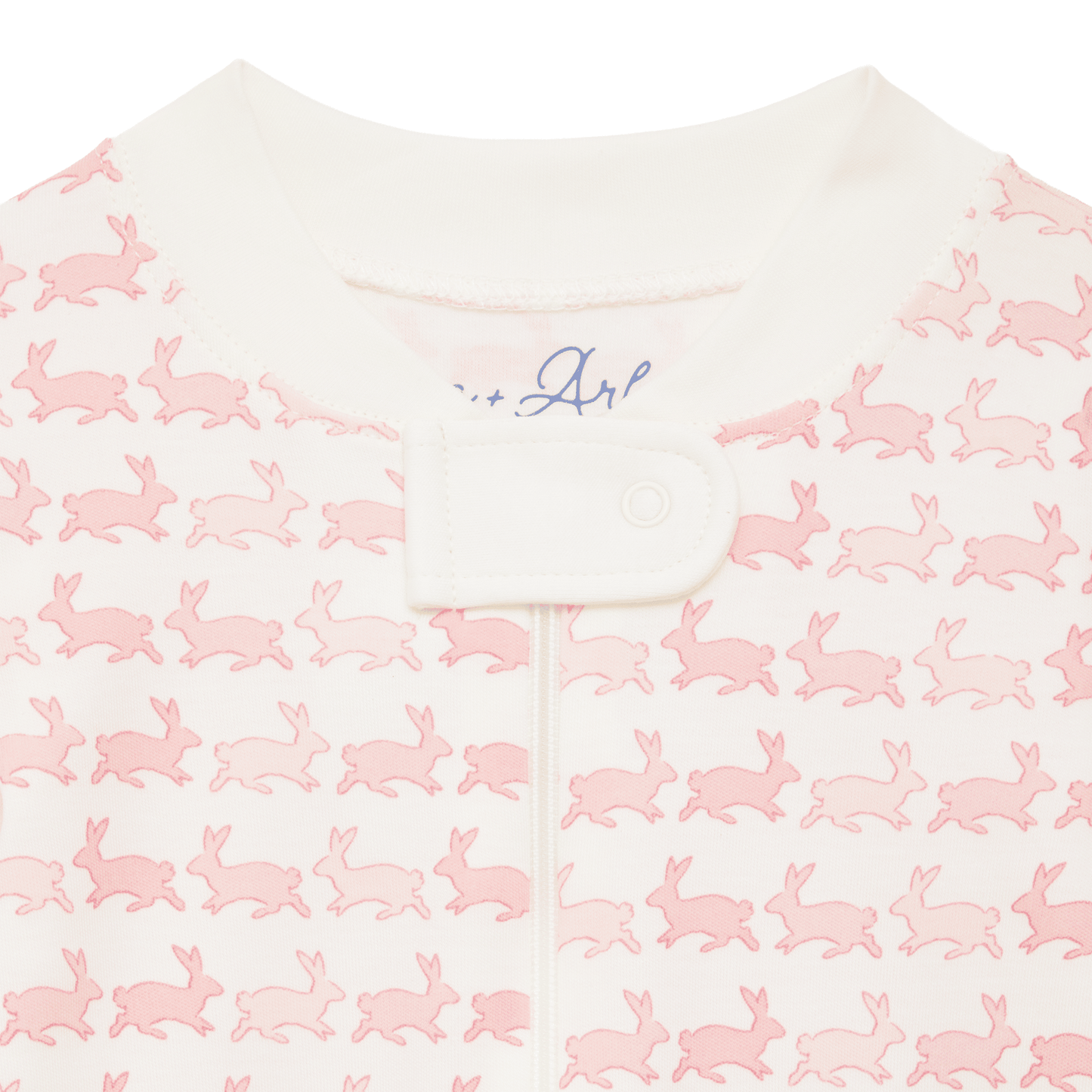 Luna and Arlo_Bunny Hop Zip Pajamas - Dusty Rose_3