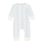 Bunny Hop Zip Playsuit - Sky - Luna and Arlo Playsuit