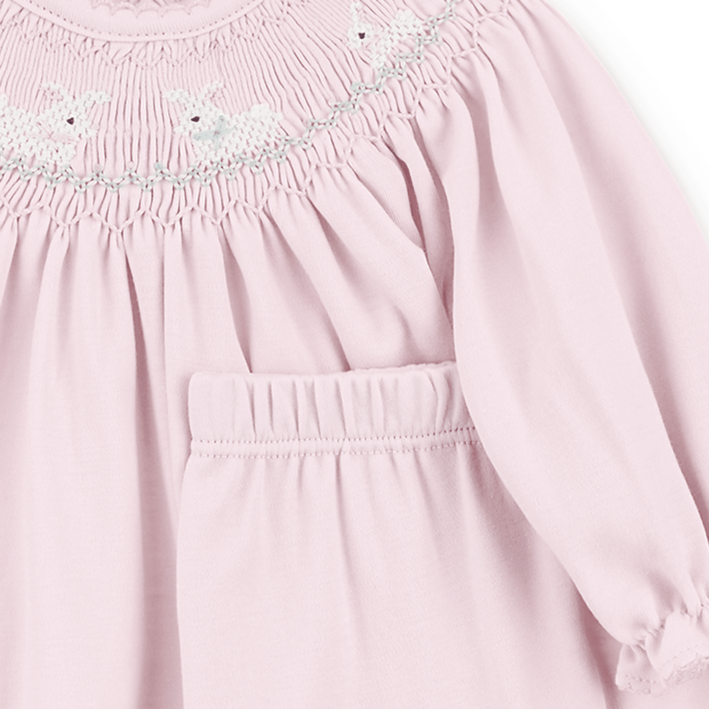 Bunny Love Classics Bishop 2pc Pant Set - Pink - Magnolia Baby2pc Pant Set