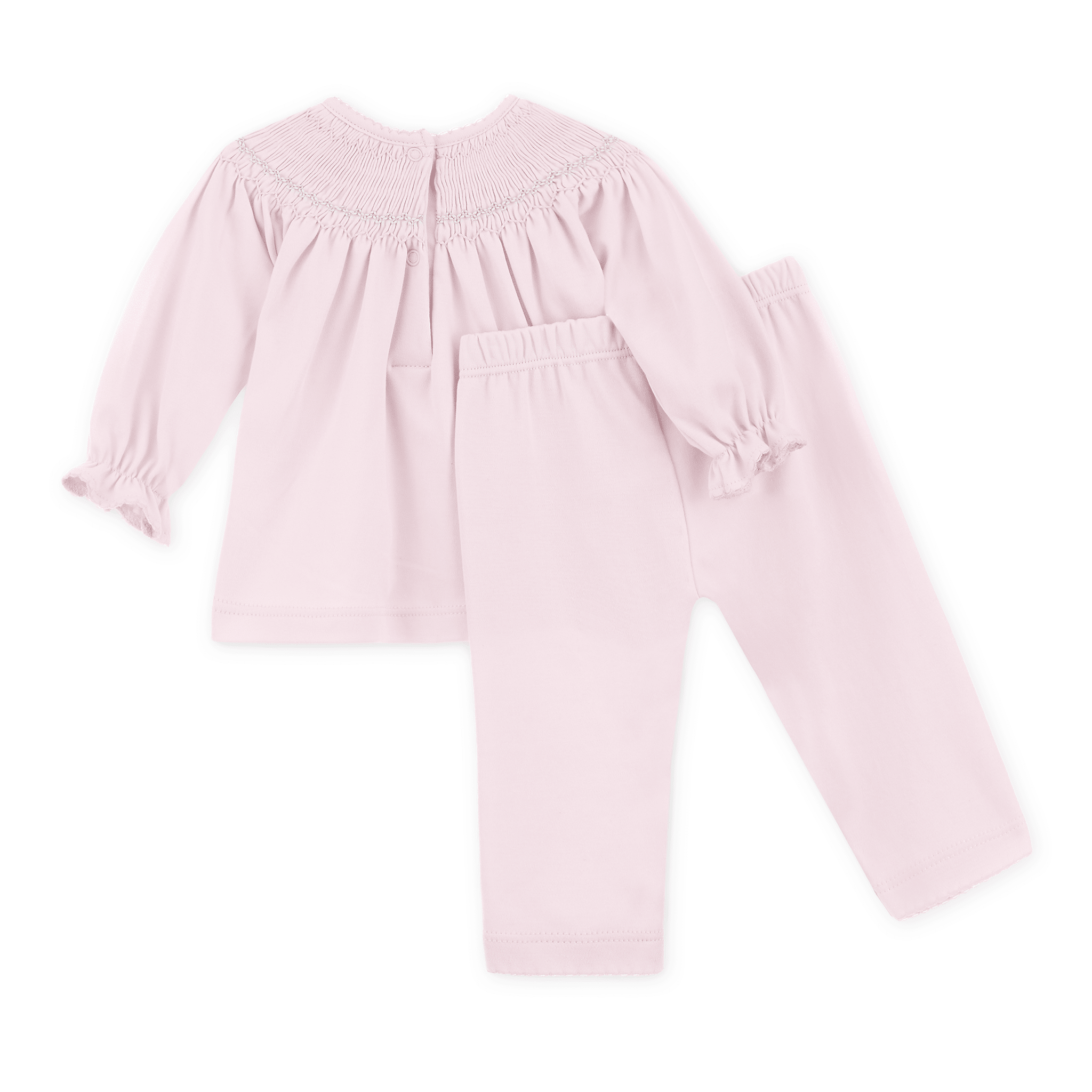 Bunny Love Classics Bishop 2pc Pant Set - Pink - Magnolia Baby2pc Pant Set