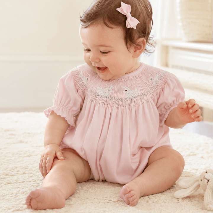 Bunny Love Classics Bishop Bubble - Pink - Magnolia BabyBubble