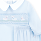 Bunny Love Classics Smocked 2pc Pant Set - Light Blue - Magnolia Baby2pc Pant Set