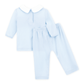 Bunny Love Classics Smocked 2pc Pant Set - Light Blue - Magnolia Baby2pc Pant Set