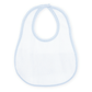 Bunny Love Classics Smocked Bib - Light Blue - Magnolia BabyBib