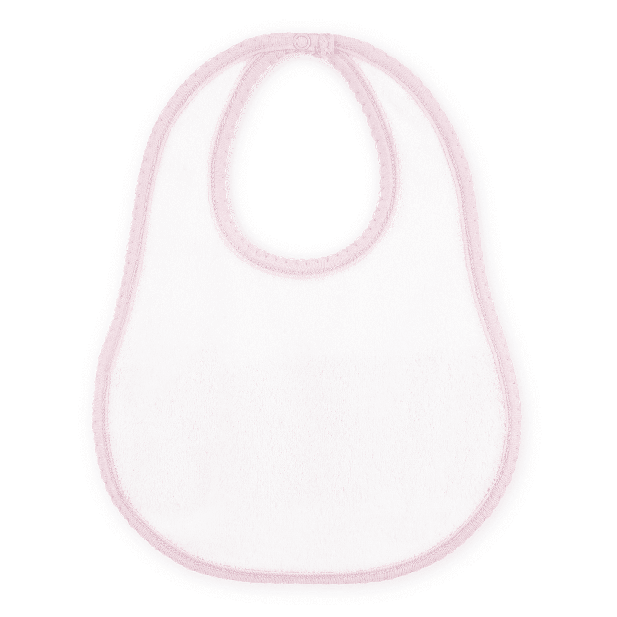 Bunny Love Classics Smocked Bib - Pink - Magnolia BabyBib
