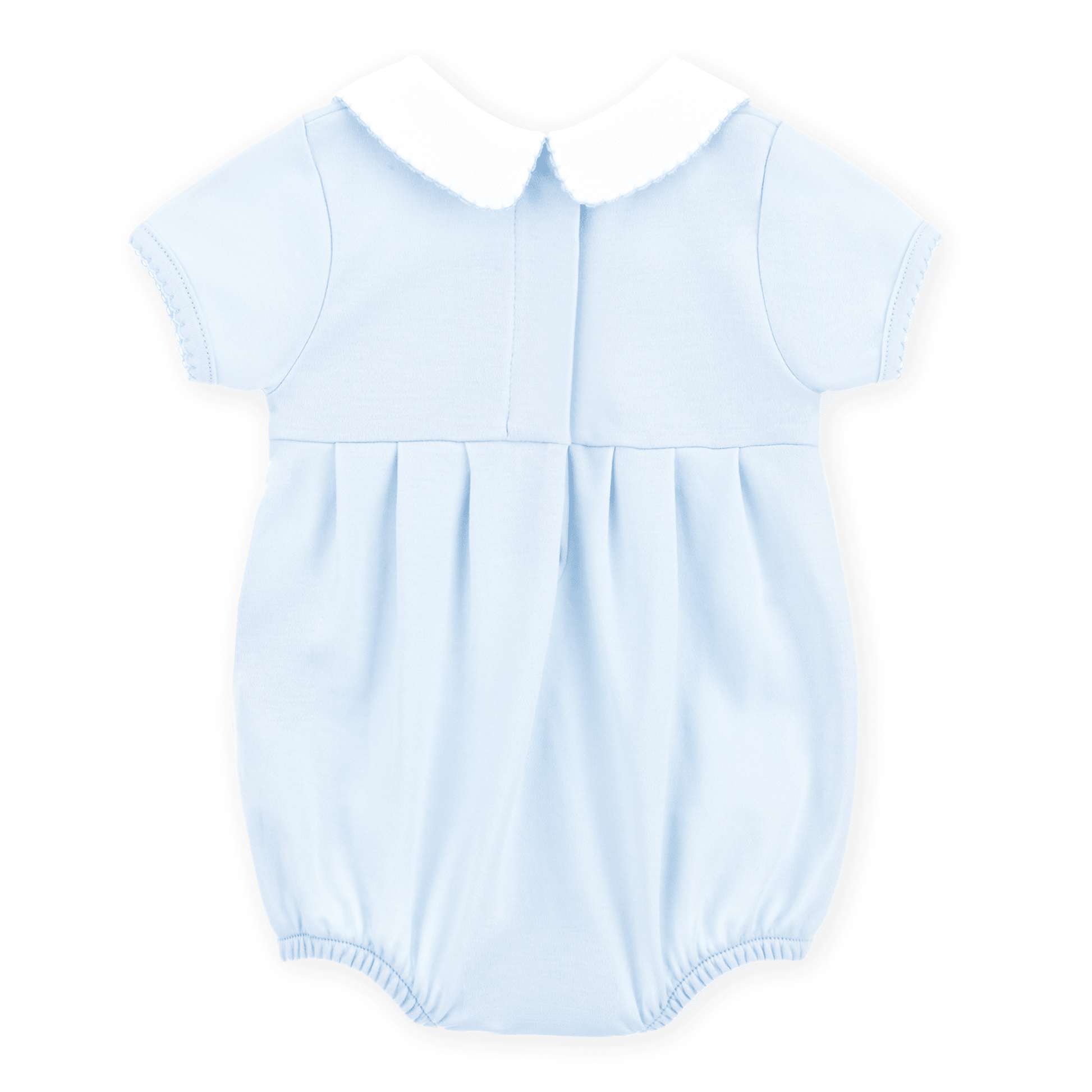 Bunny Love Classics Smocked Bubble - Light Blue - Magnolia BabyBubble