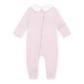 Bunny Love Classics Smocked Footie - Pink - Magnolia BabyFootie