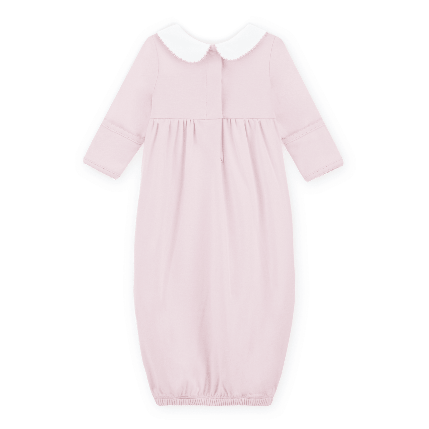 Bunny Love Classics Smocked Gathered Gown - Pink - Magnolia BabyGown