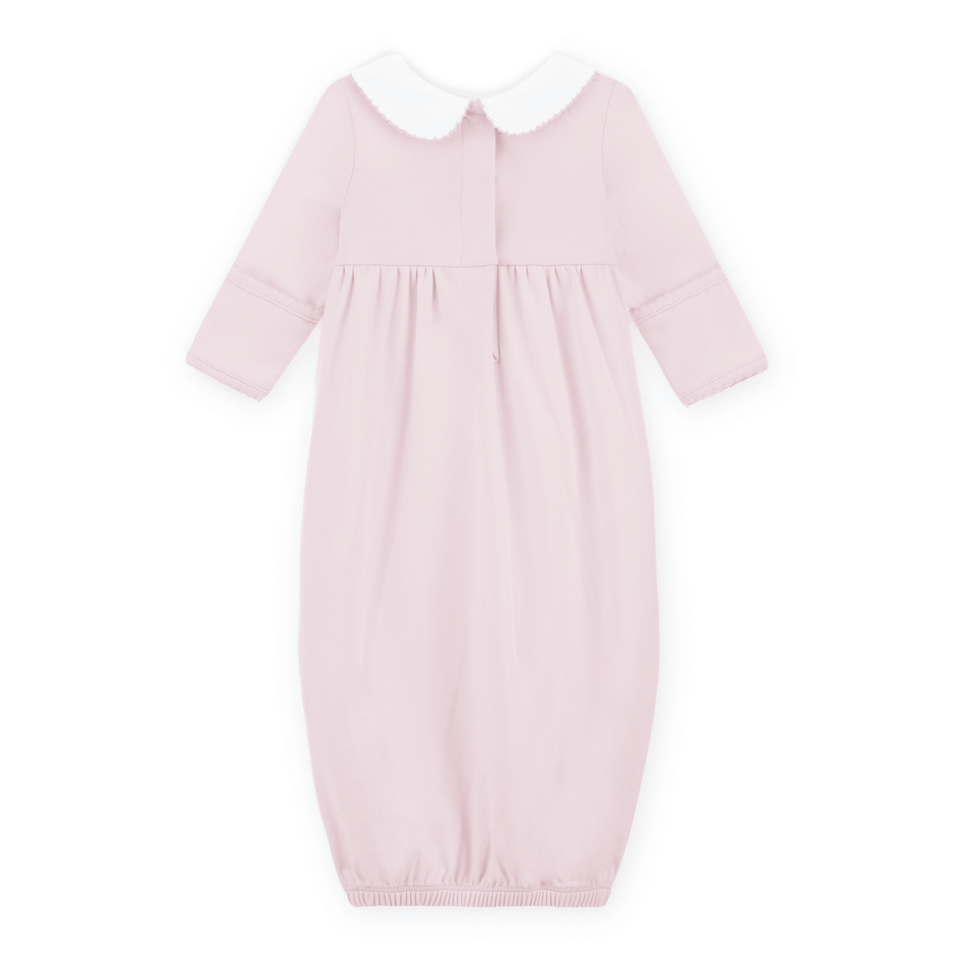 Bunny Love Classics Smocked Gathered Gown - Pink - Magnolia BabyGown
