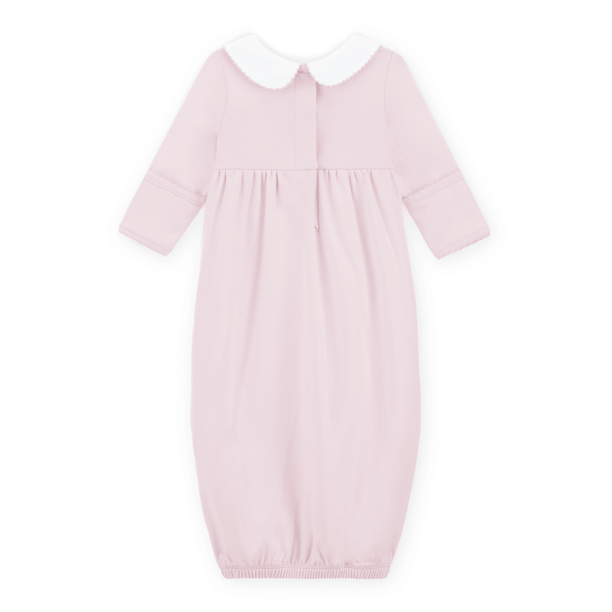 Bunny Love Classics Smocked Gathered Gown - Pink - Magnolia BabyGown